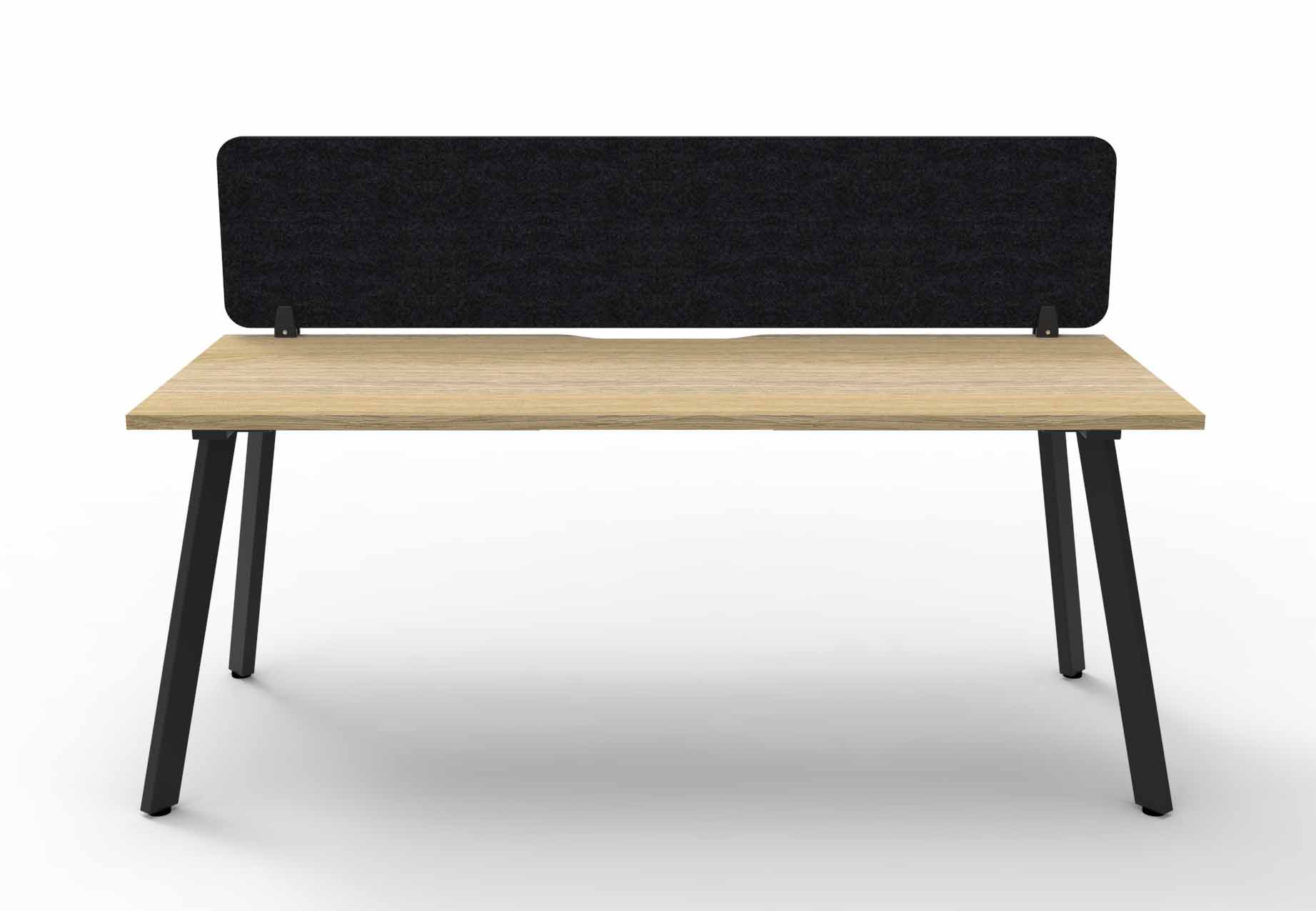 Eternity 1 Person Single Sided Workstation - with Eco Screen